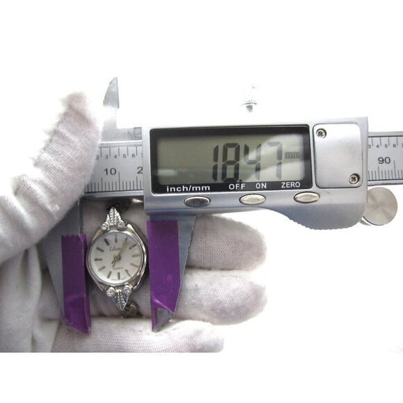 Women Collezier Quartz WR Analog 18mm Round Watch (H607) "New Battery" - Picture 2 of 10